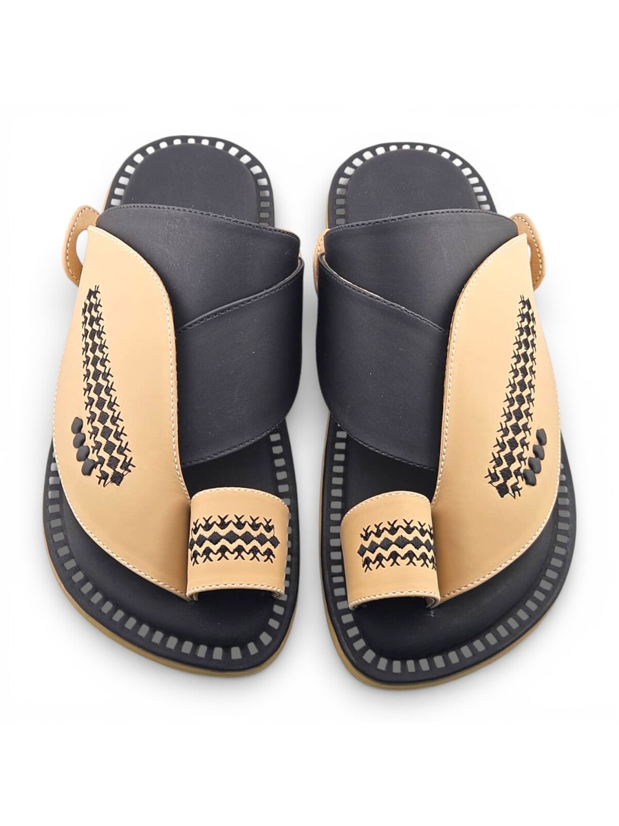 Men Beige Espadrille Sandals Comfort