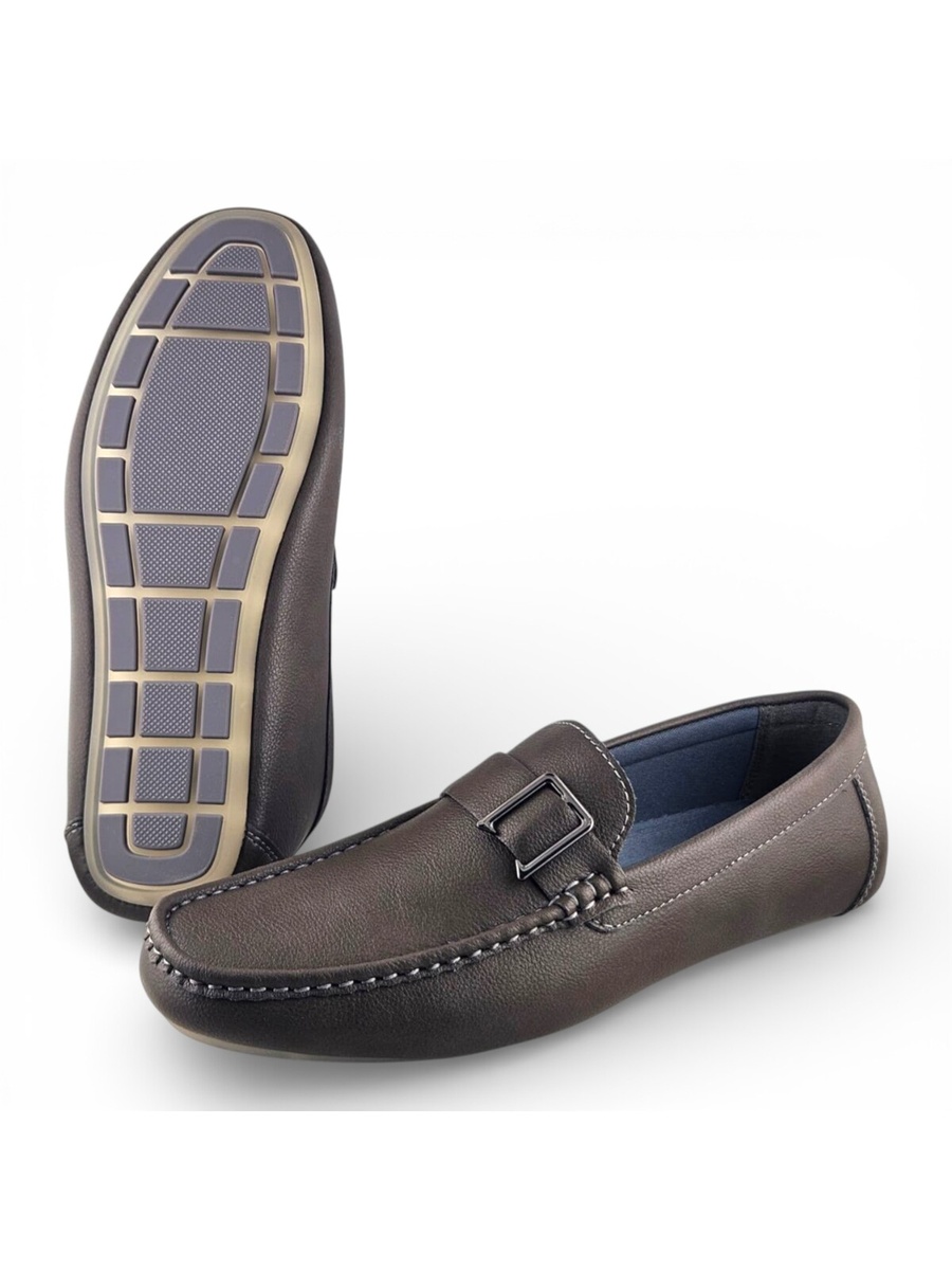 Men Grey Casual Loafers