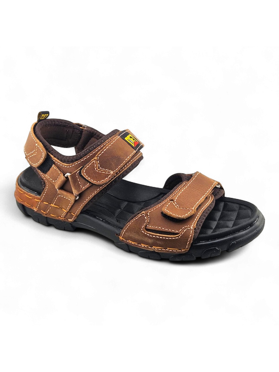 Men Multi-Color Leather Sandals