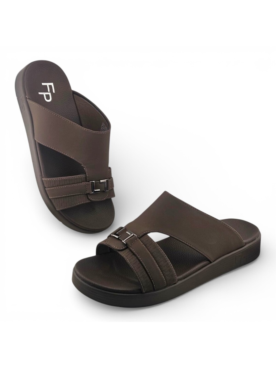 Men Coffee Brown Casual Sandals