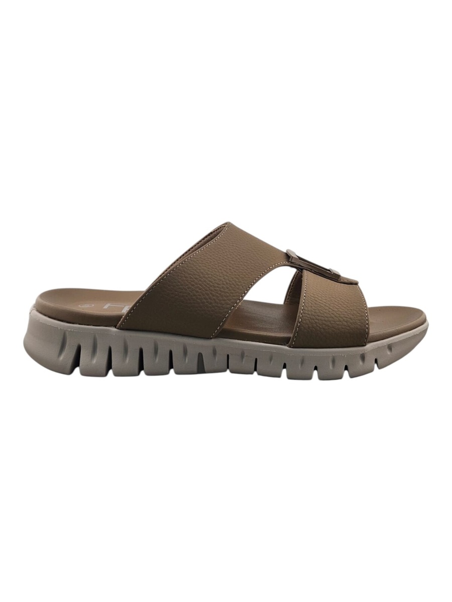 Khaki Men Comfort Slide Sandals