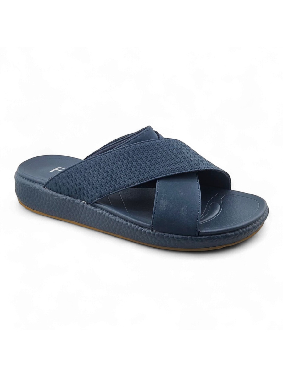 Men Dark Blue Arabic Sandals