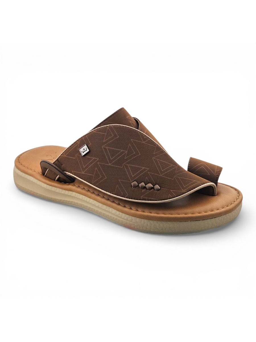 Men Brown Comfort Thong Sandals