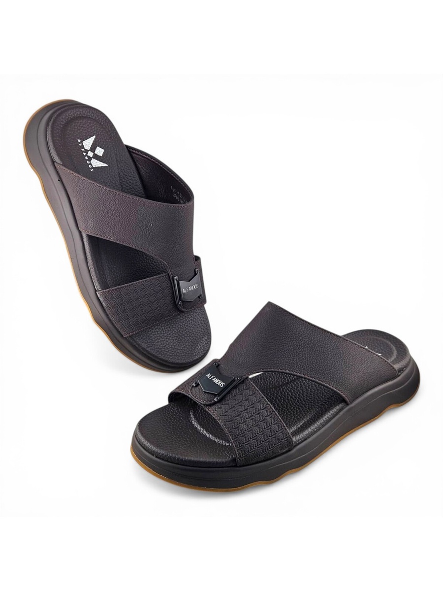 Men Coffee Brown Casual Sandals