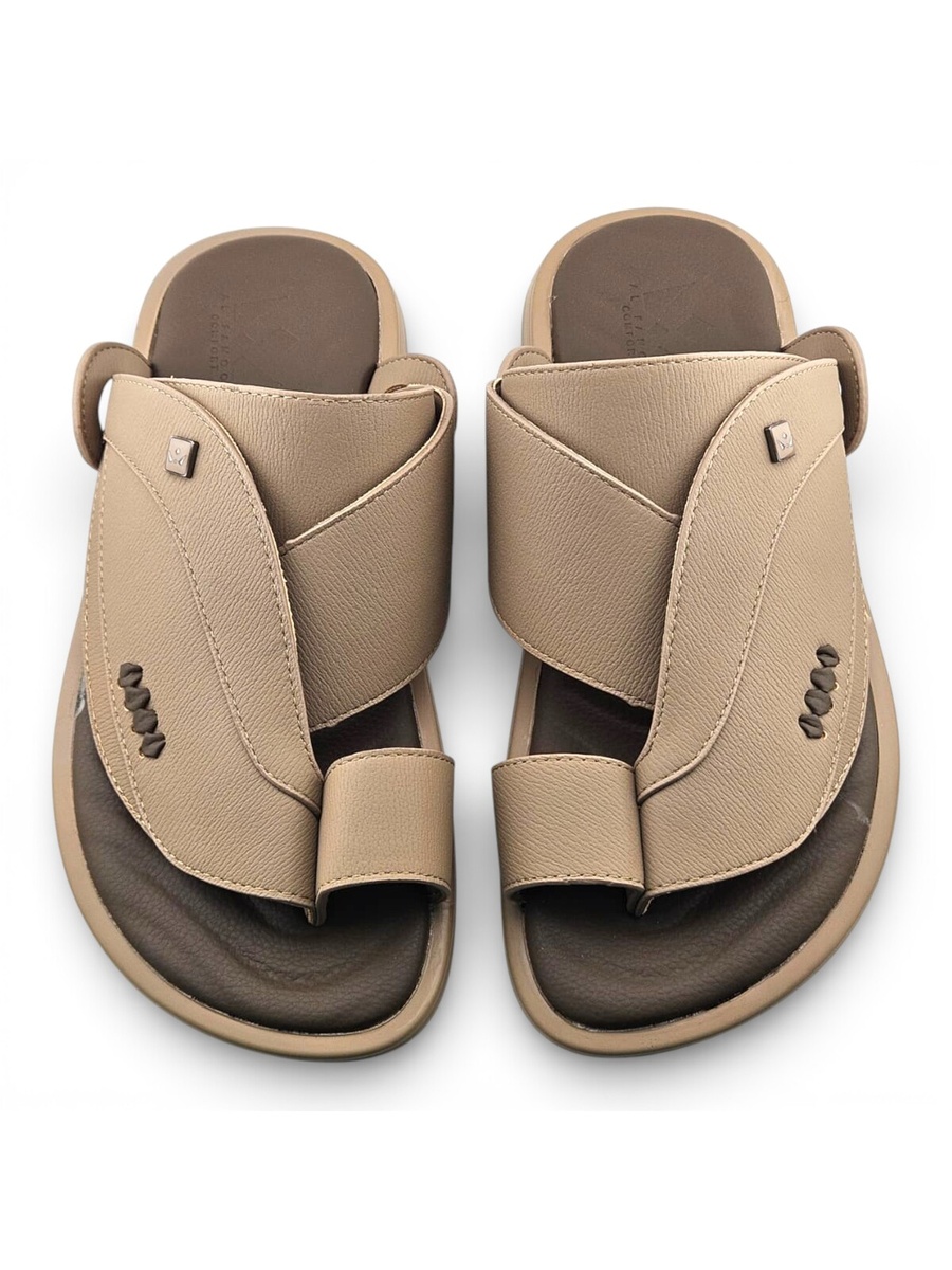 Men Beige Casual Sandals Comfort