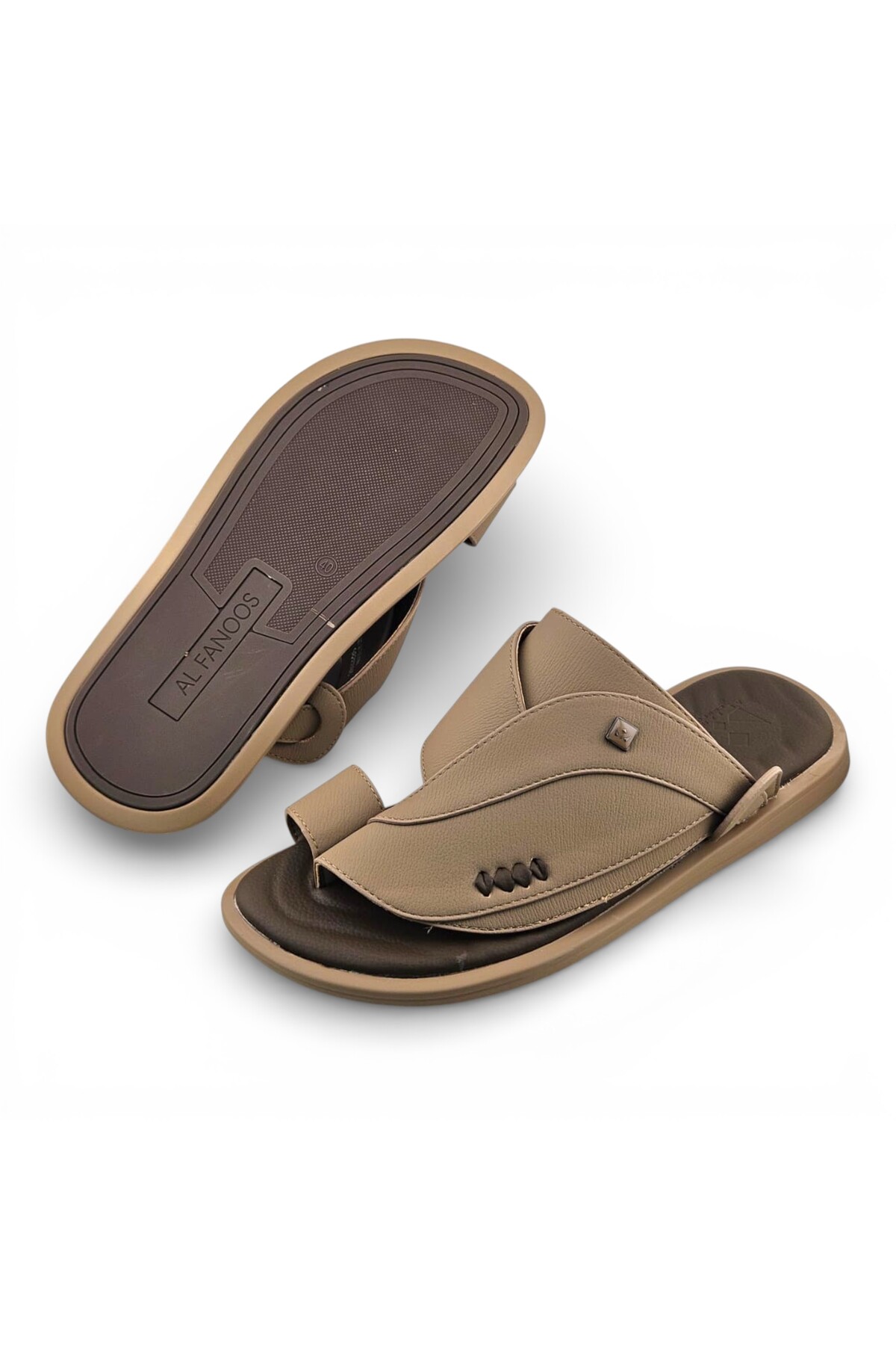 Men Beige Casual Sandals Comfort