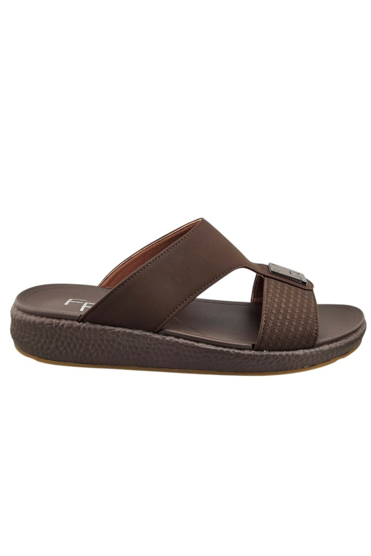 Men Brown Comfort Arabic Sandals