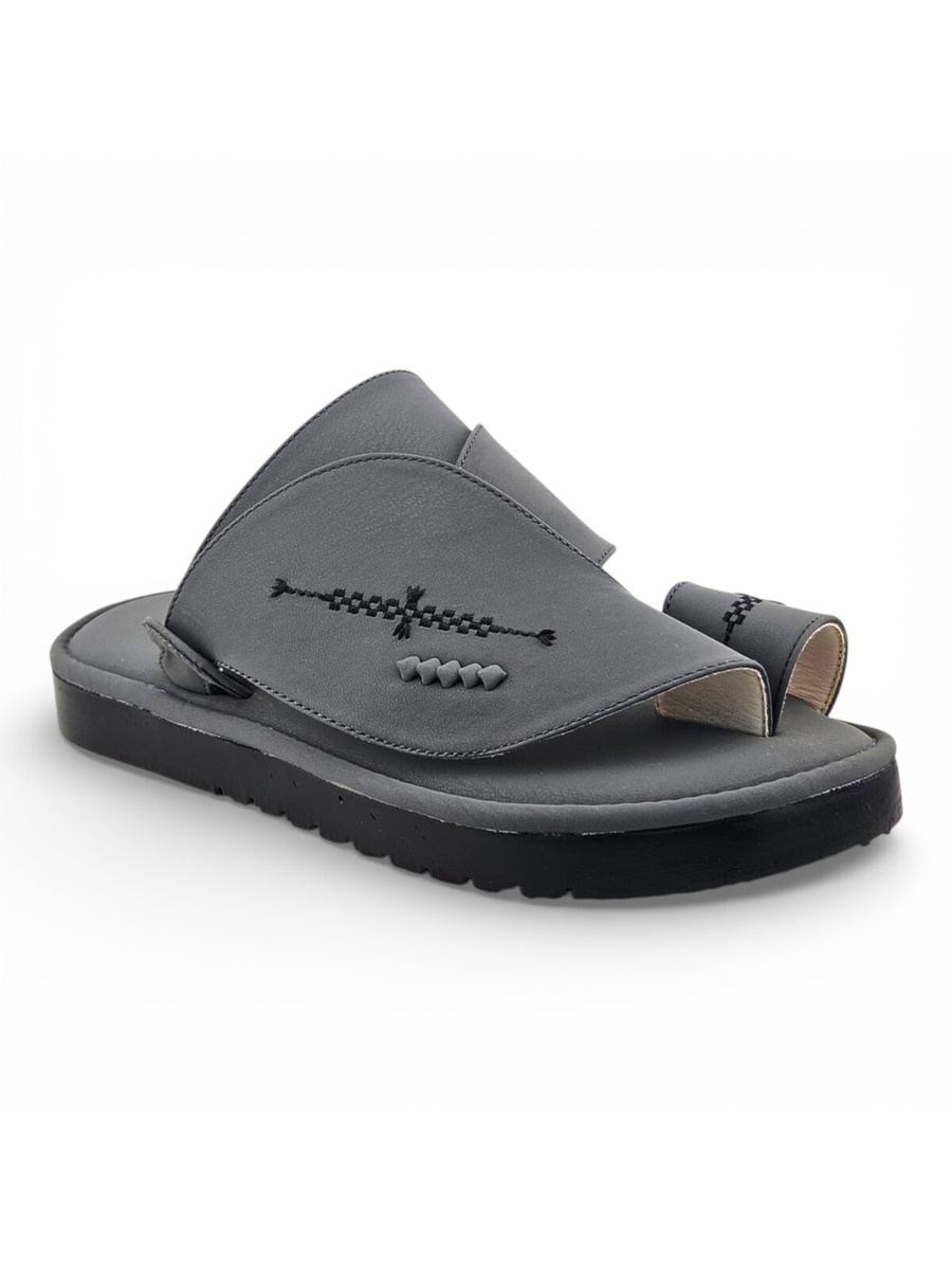 Men Grey Arabic Sandals
