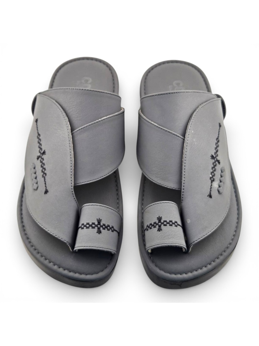 Men Grey Arabic Sandals