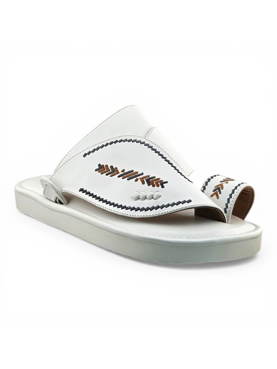 White Men Arabic Sandals
