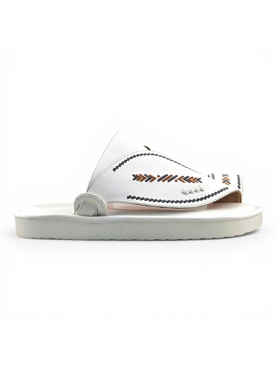 White Men Arabic Sandals
