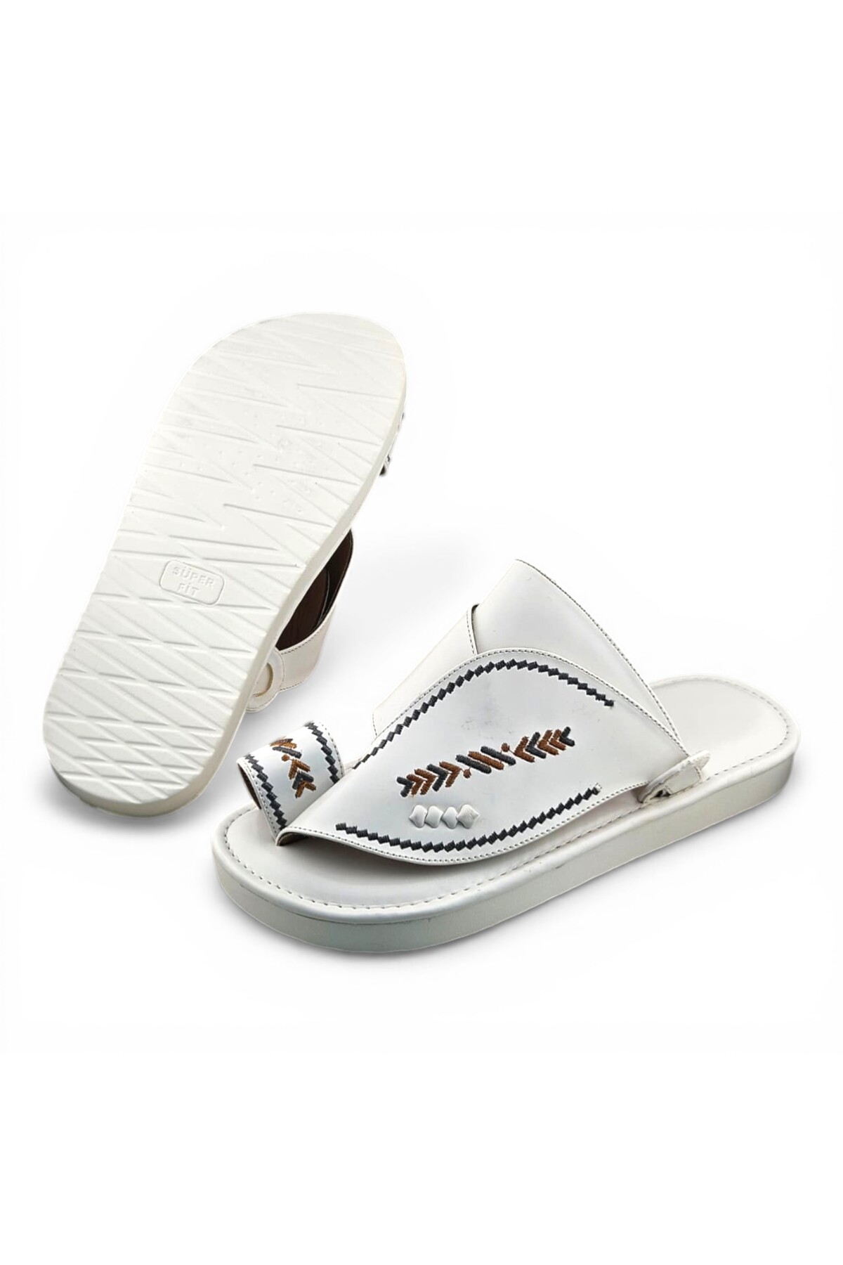 White Men Arabic Sandals