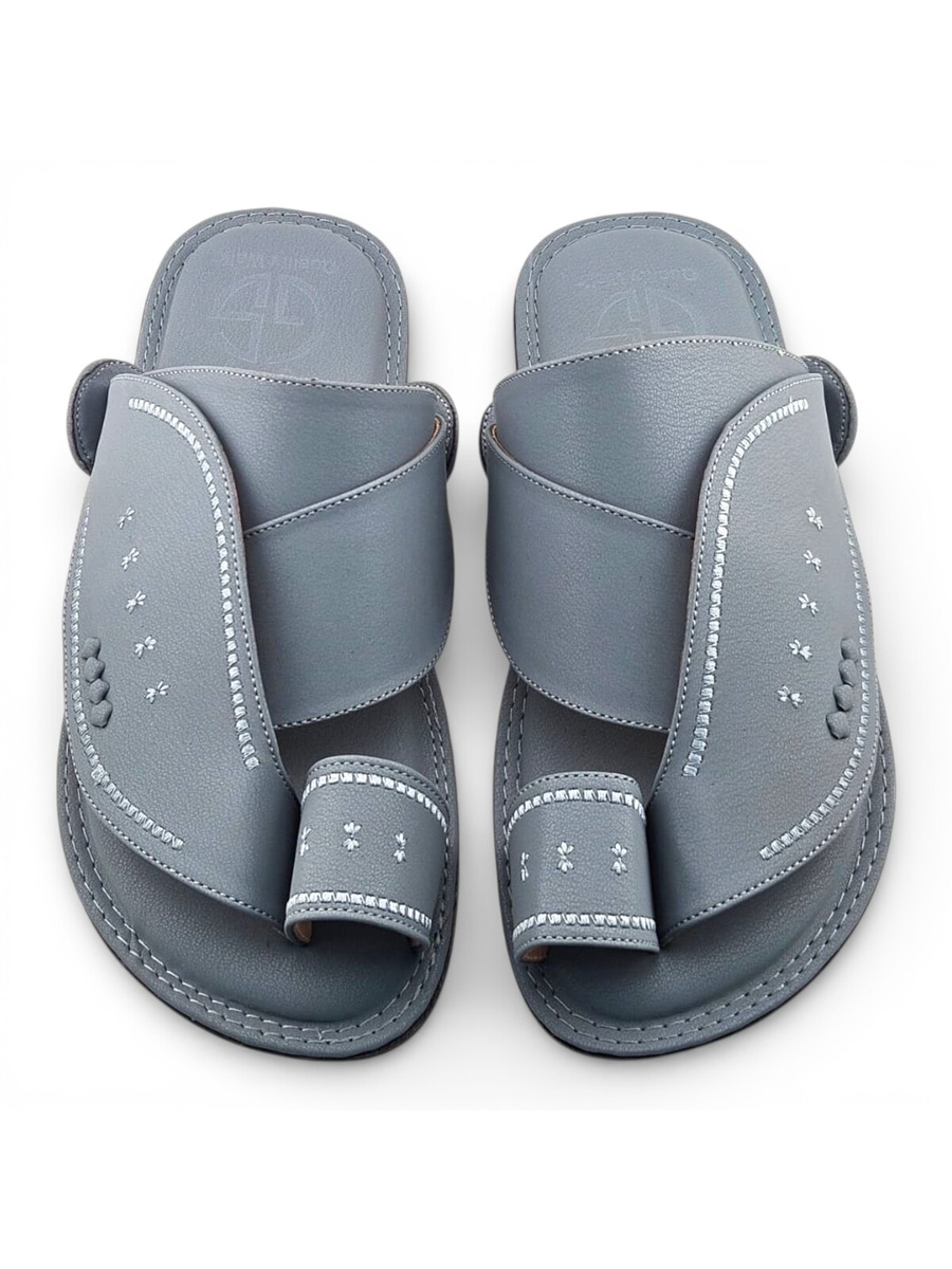 Men Light Blue Arabic Sandals