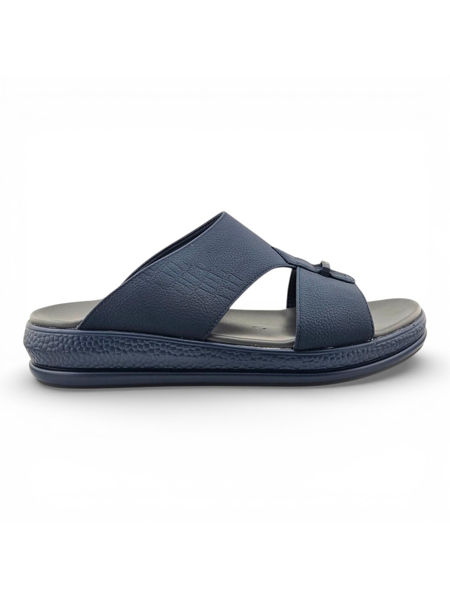 Men Navy Blue Casual Comfort Sandals