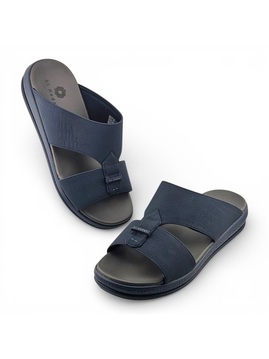 Men Navy Blue Casual Comfort Sandals