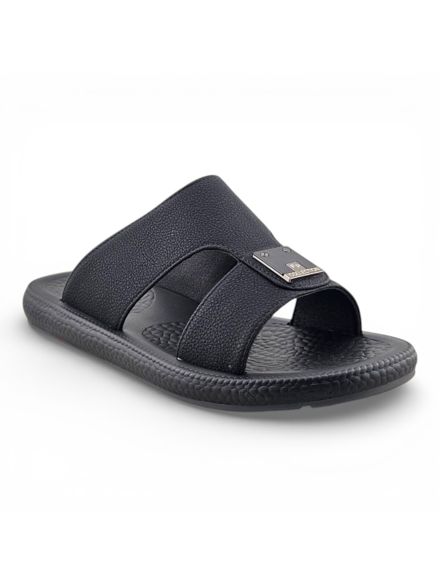 Men Black Casual Comfort Sandals