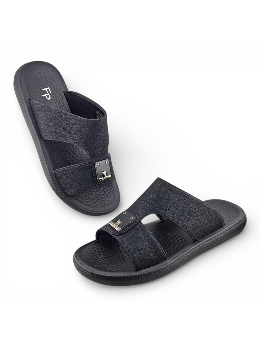 Men Black Casual Comfort Sandals