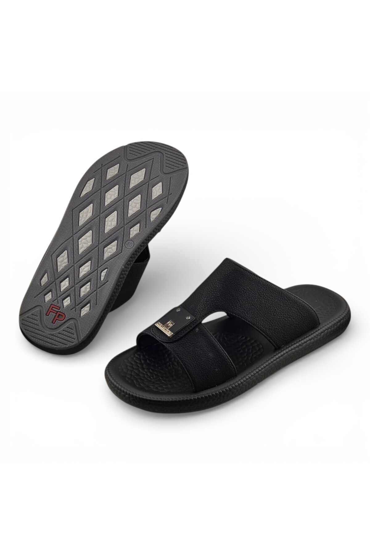 Men Black Casual Comfort Sandals