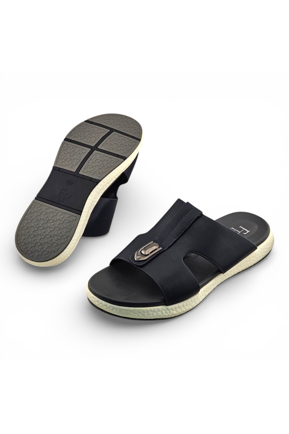 Men Blue Casual Comfort Sandals