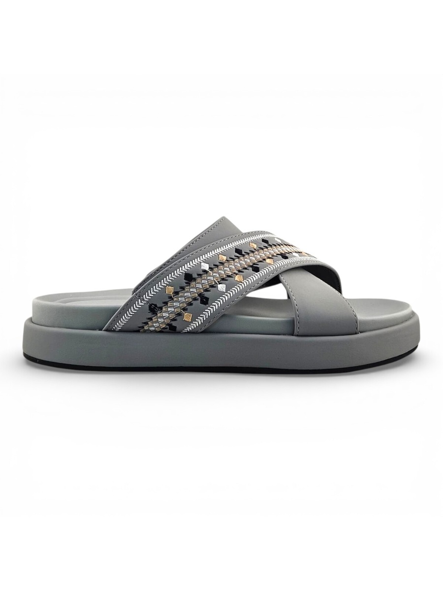 Men Multi-Embellished Casual Comfort Slides