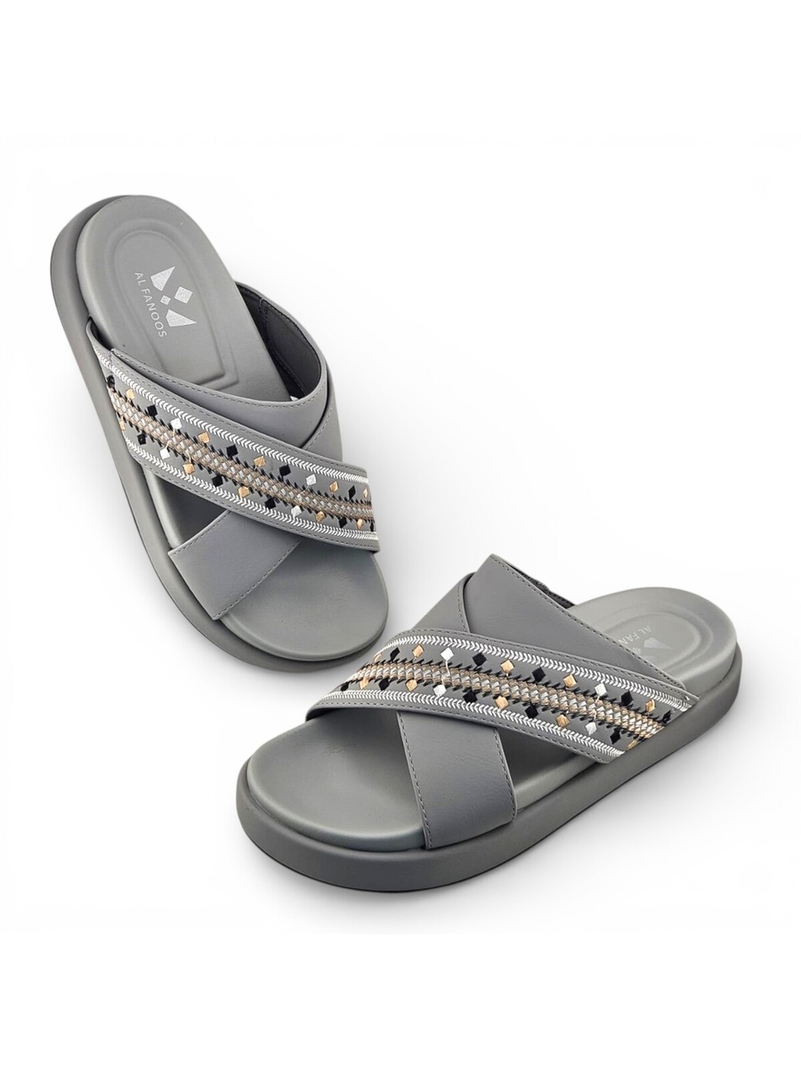 Men Multi-Embellished Casual Comfort Slides