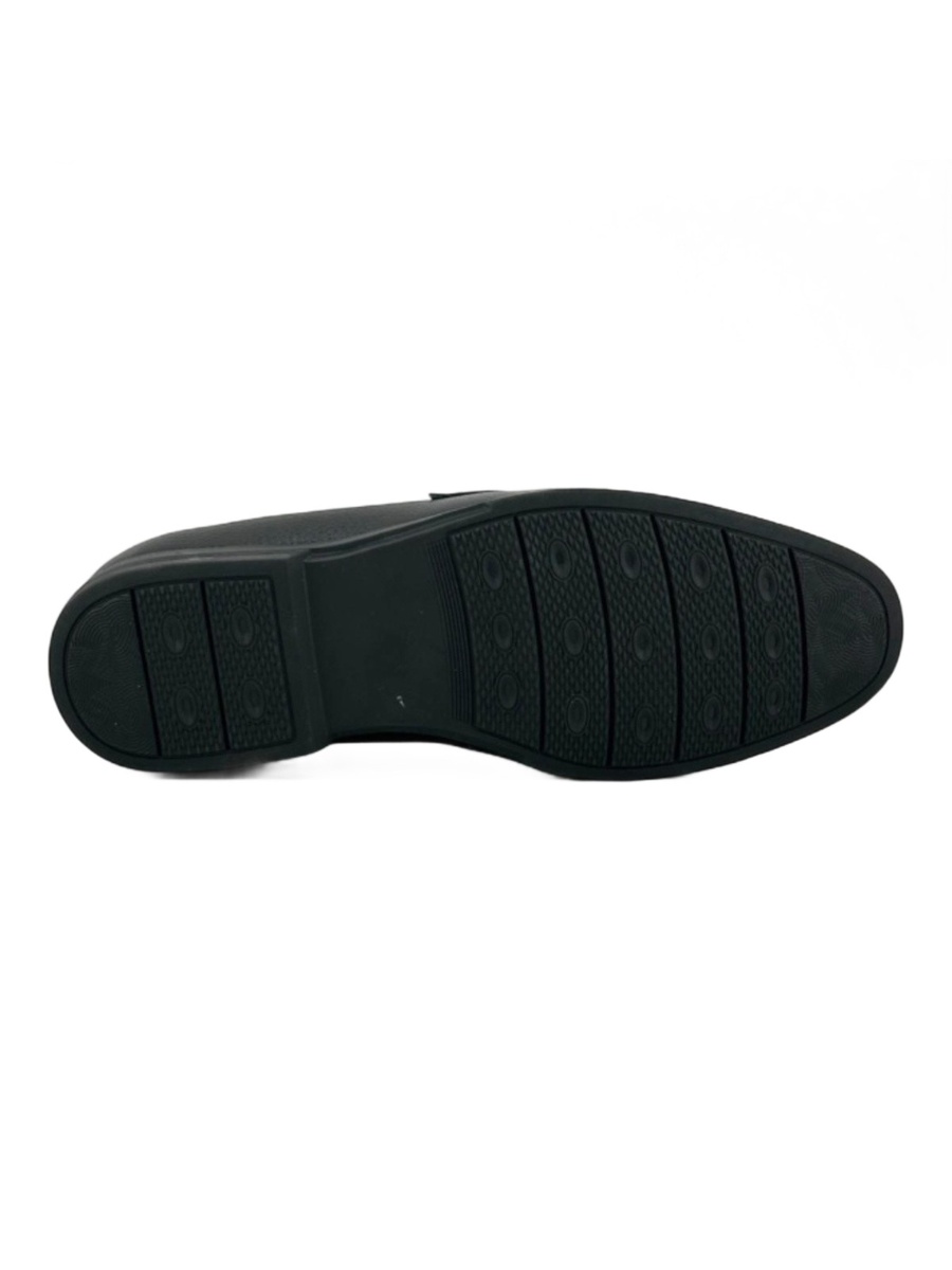 Men Black Casual Loafers Slip-Ons