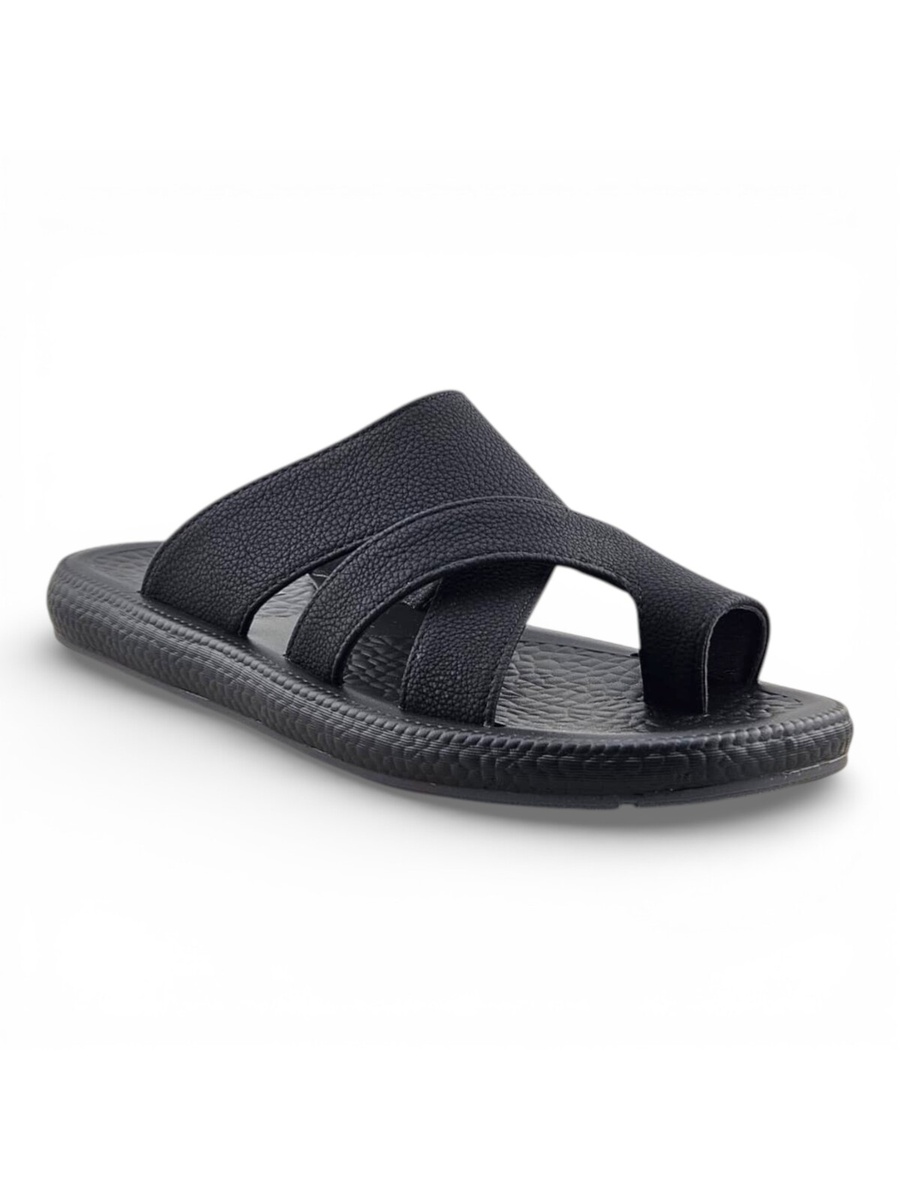 Men Black Casual Comfort Sandals