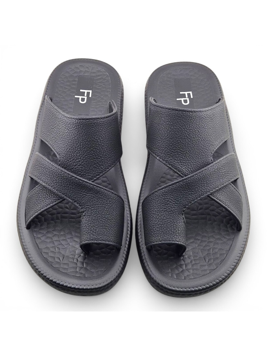 Men Black Casual Comfort Sandals