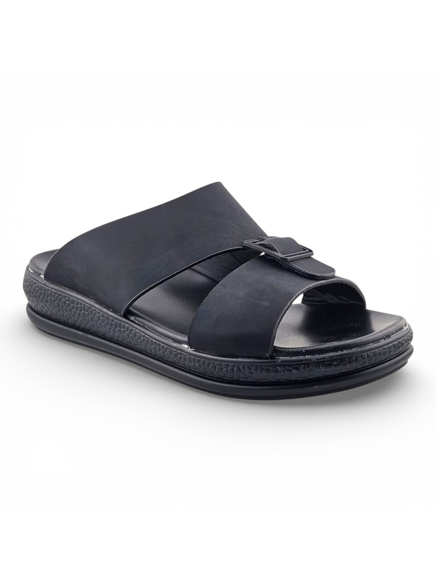 Men Black Casual Comfort Sandals