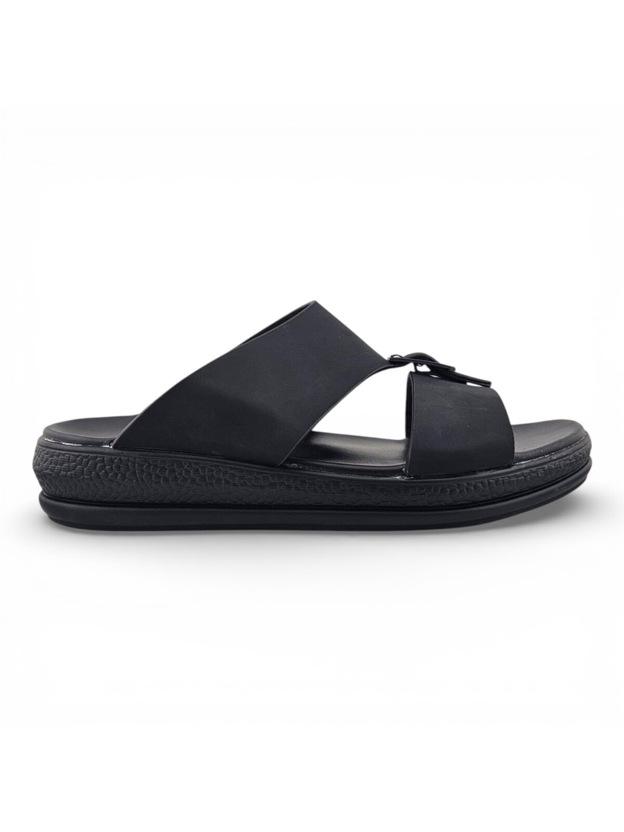 Men Black Casual Comfort Sandals