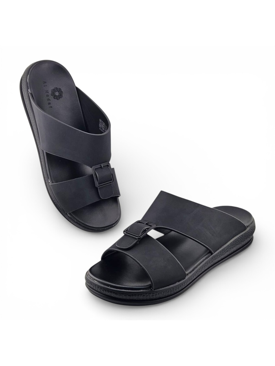 Men Black Casual Comfort Sandals