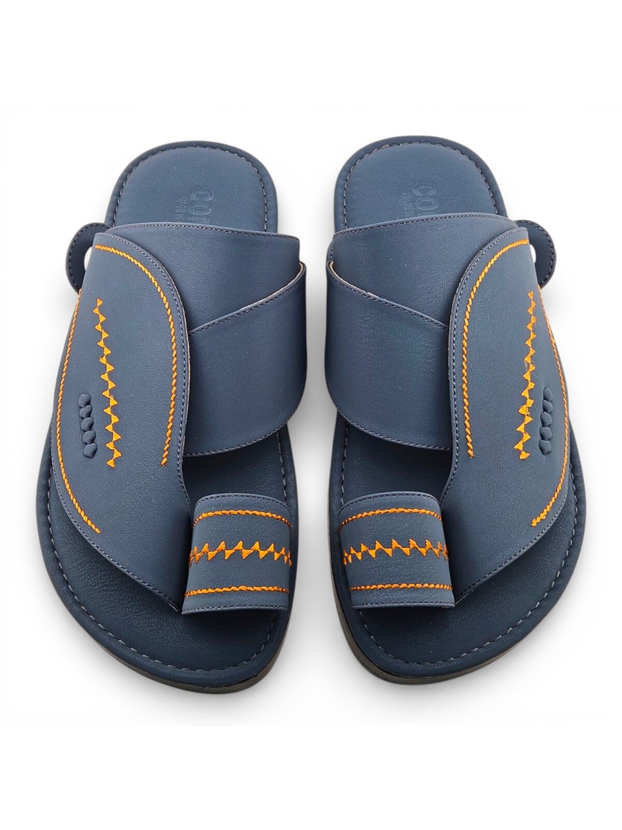 Men Blue Emirati Thobe Sandals 