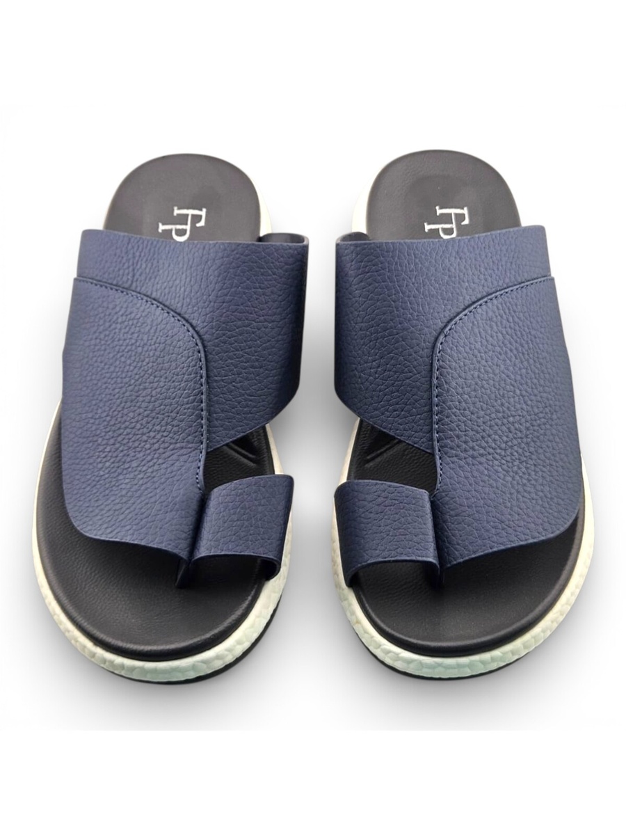 Blue Men Comfort Slide Sandals