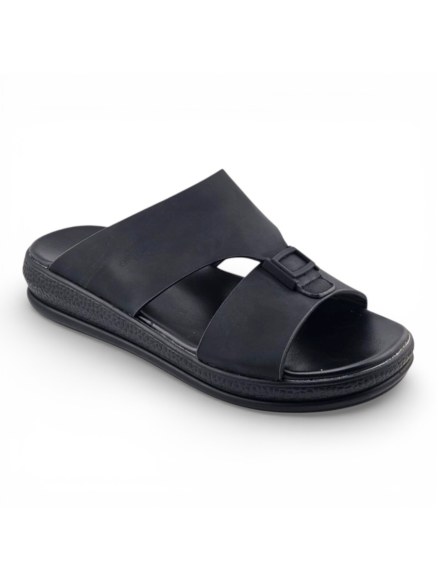 Men Black Casual Comfort Sandals