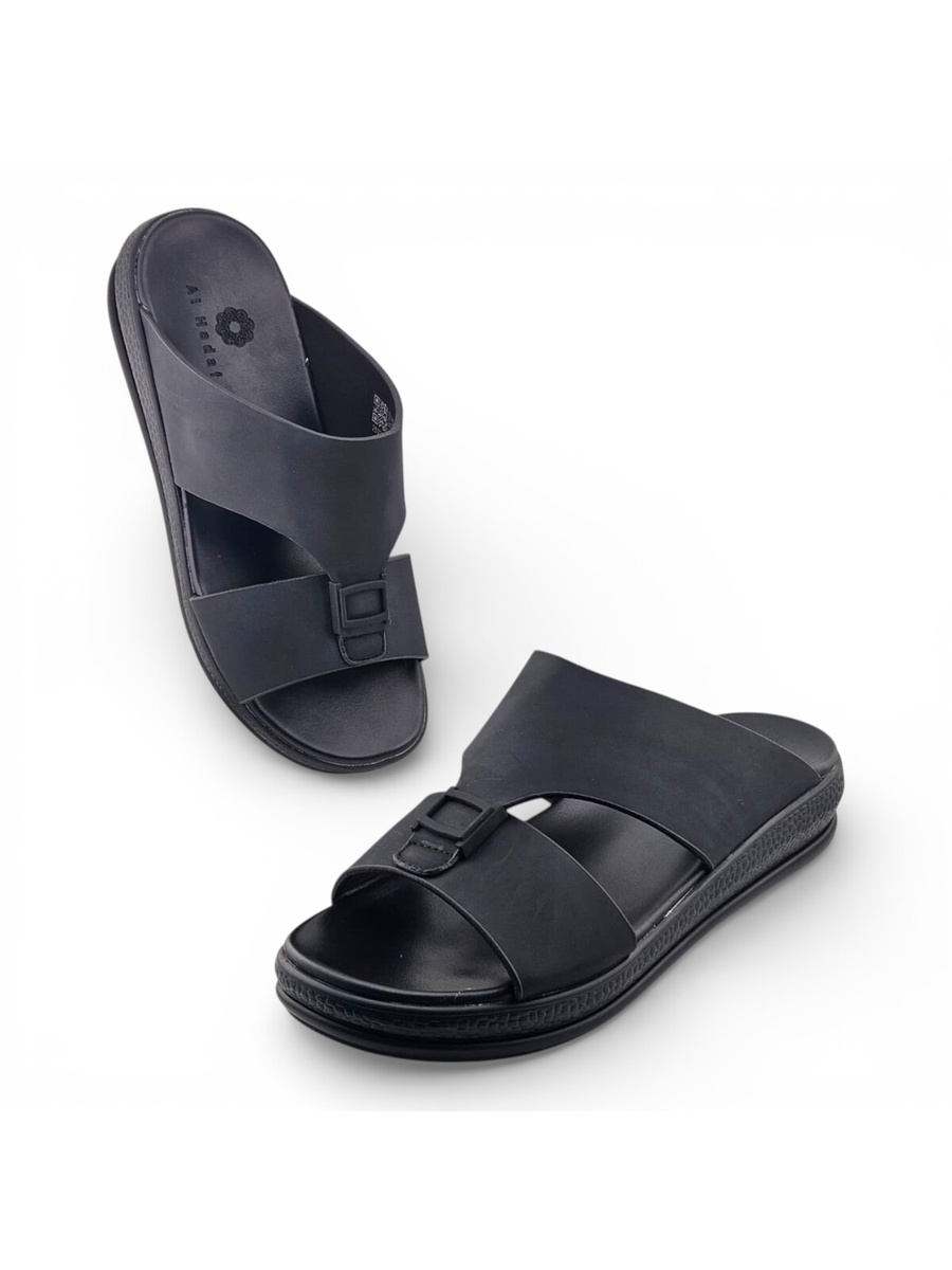Men Black Casual Comfort Sandals