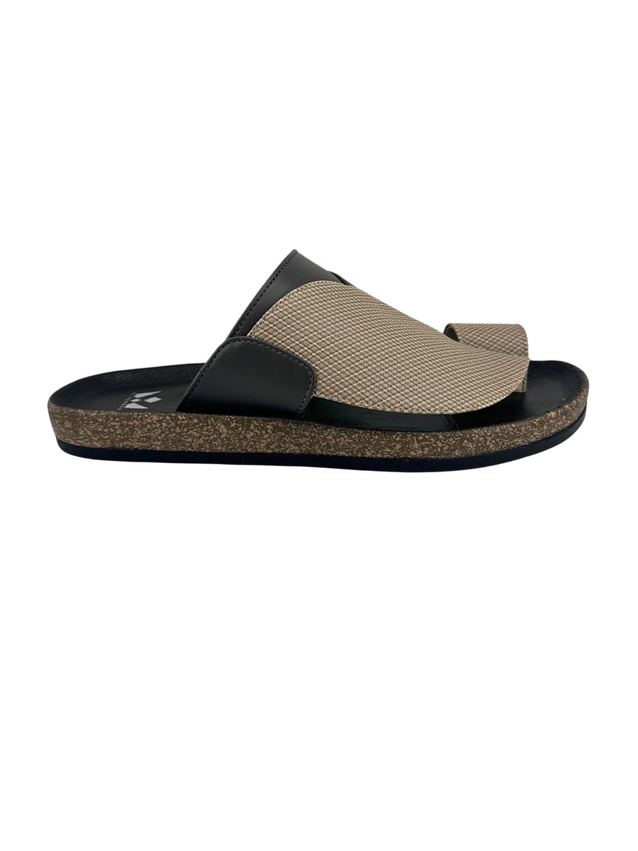 Men Grey Comfort Slide Sandals