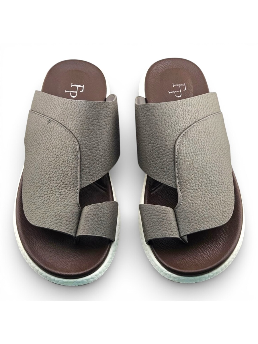 Men Olive Comfort Thong Sandals