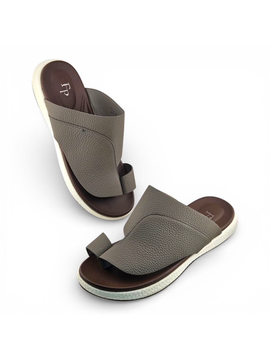 Men Olive Comfort Thong Sandals