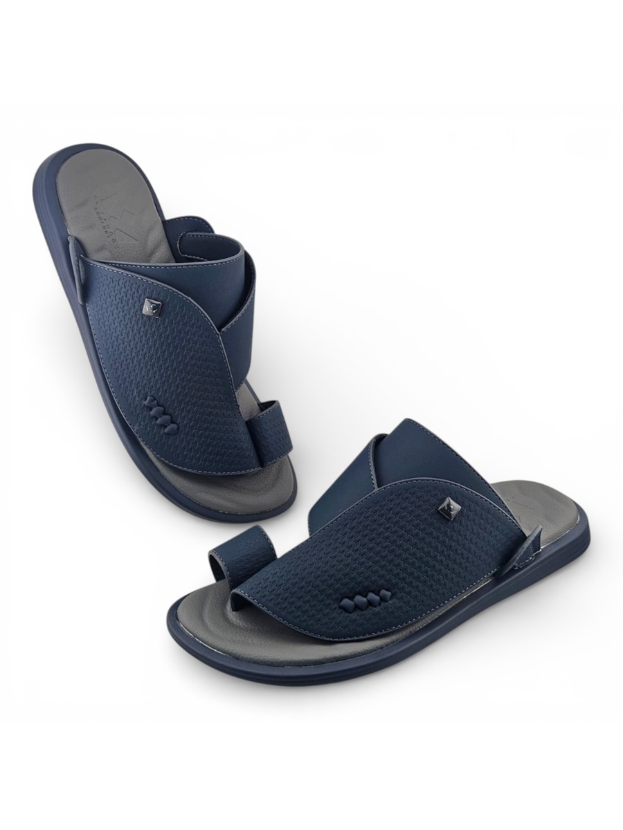 Men Blue Casual Sandals Everyday Footwear