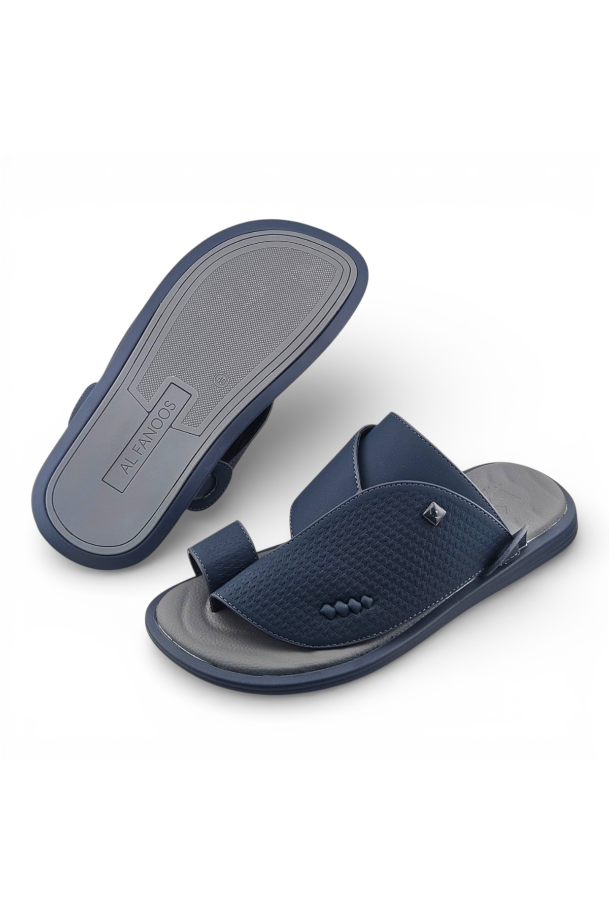 Men Blue Casual Sandals Everyday Footwear