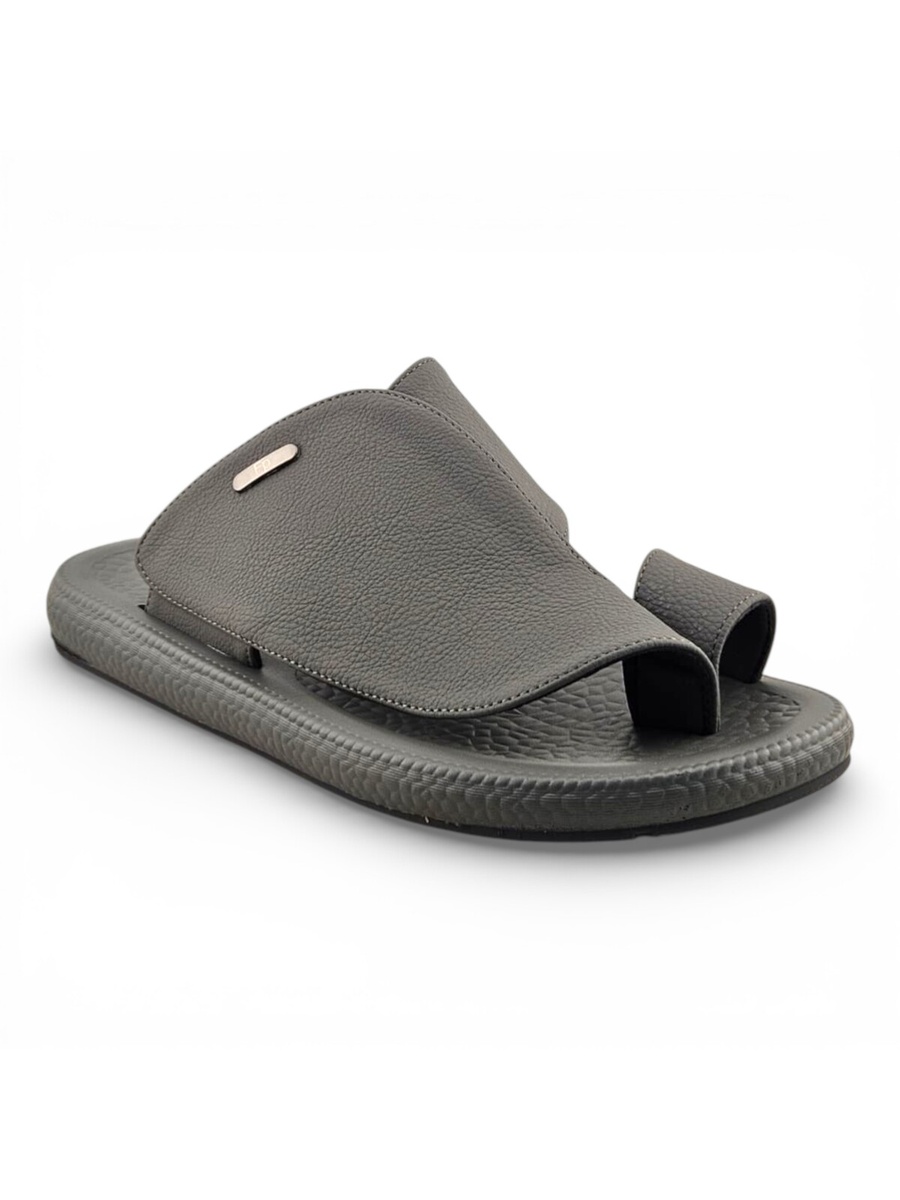 Men Grey Casual Slip-On Sandals