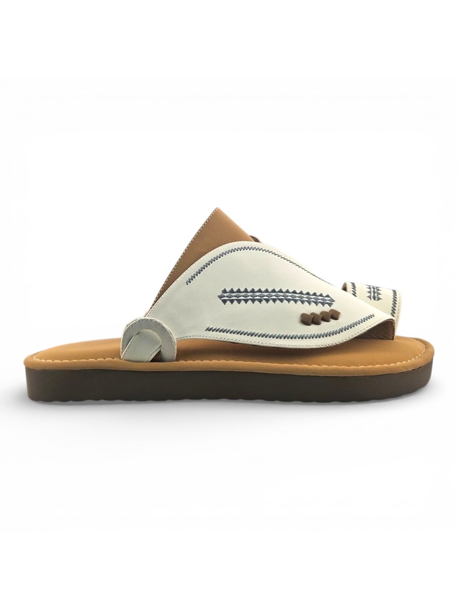 Multi-Color Embroidered Arabic Sandals
