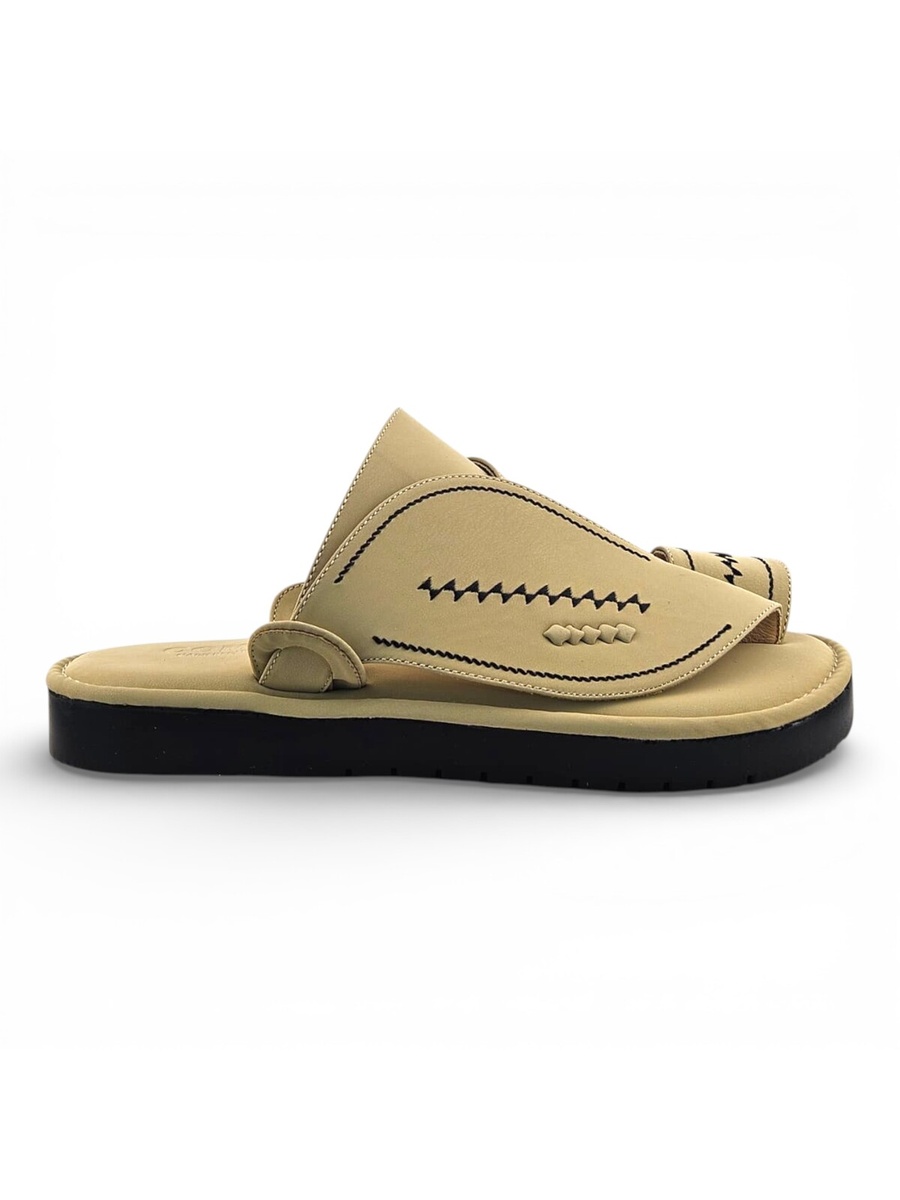 Cream Men Arabic Sandals 