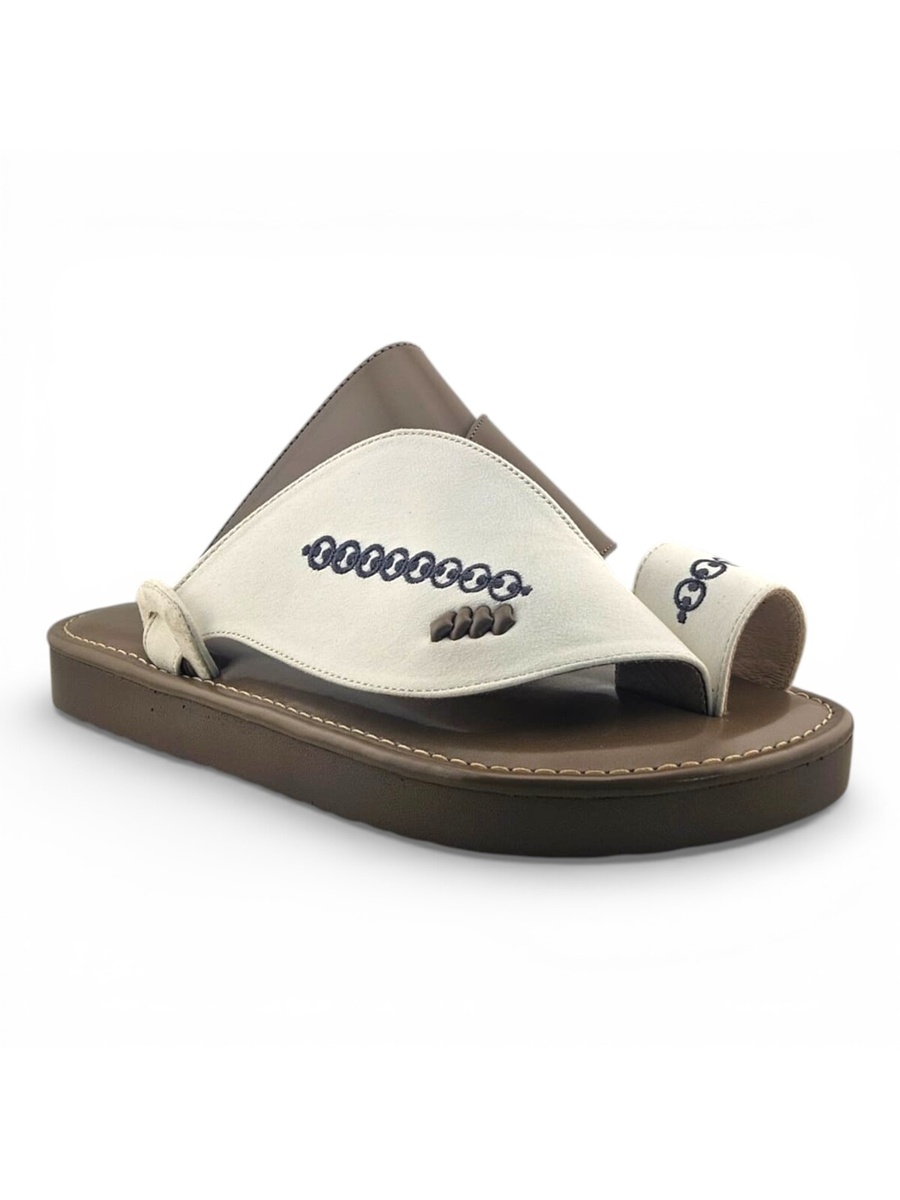 Multi-Color Embroidered Arabic Sandals