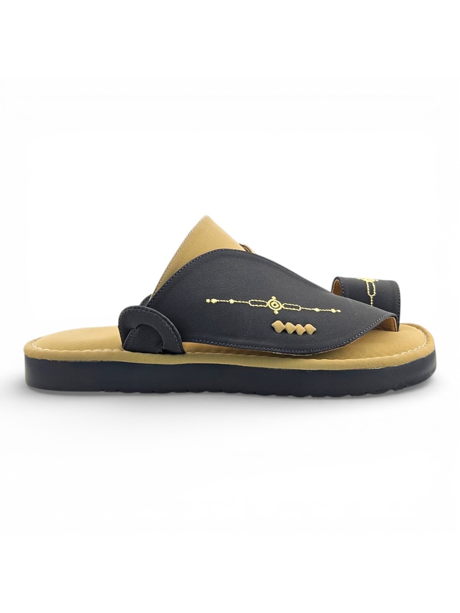 Men Emirati Grey Casual Sandals
