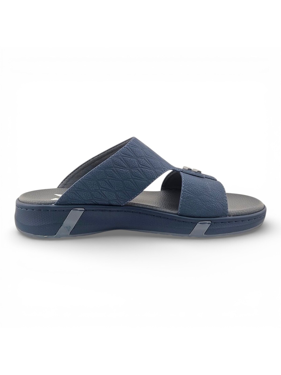 Men Navy Blue Casual Comfort Sandals