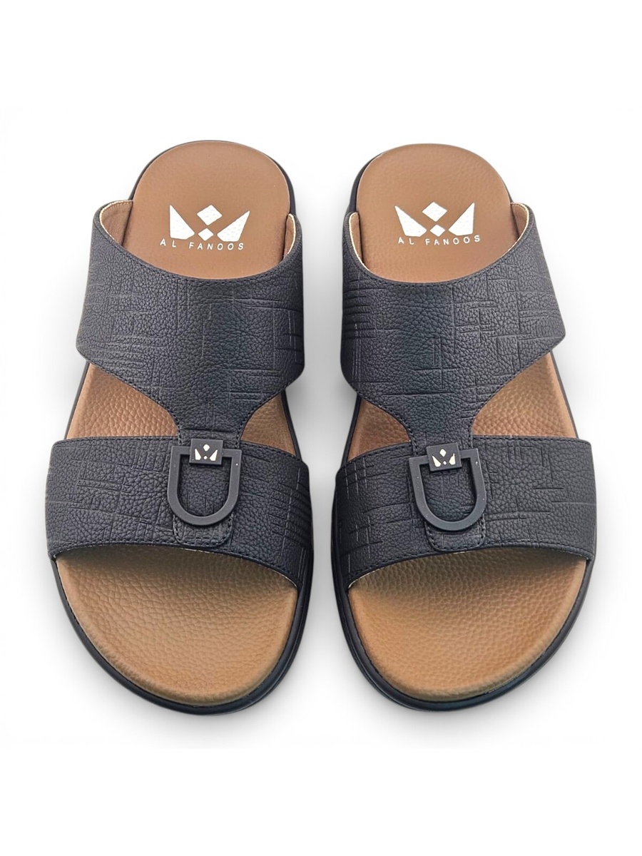 Men Black Casual Comfort Sandals