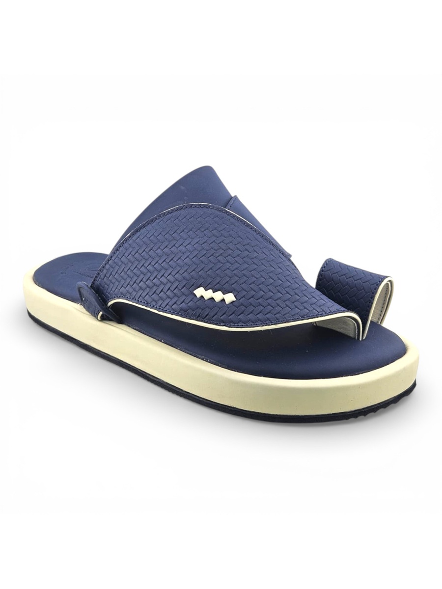 Men Blue Casual Sandals - Modern Emirati Style