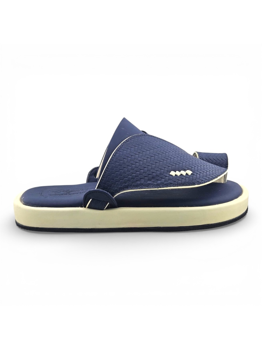 Men Blue Casual Sandals - Modern Emirati Style