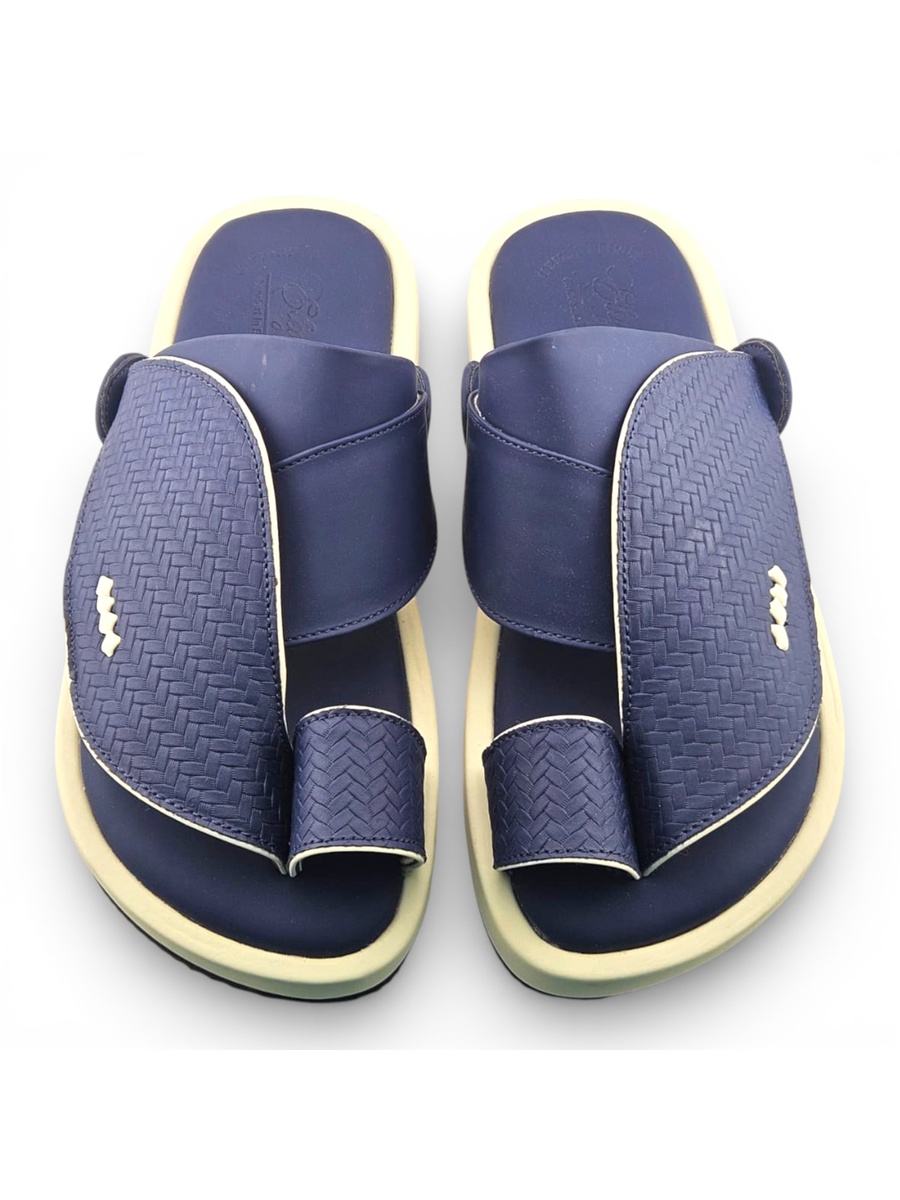 Men Blue Casual Sandals - Modern Emirati Style